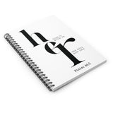 Faith Culture - God Is Within Her - Psalm 46:5 - Christian Spiral Notebook - Ruled Line