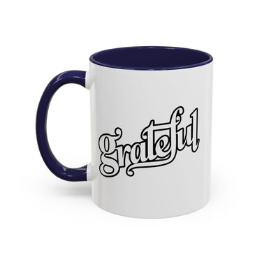 Faith Culture - Grateful - Christian Thanksgiving Accent Coffee Mug, 11oz and 15oz