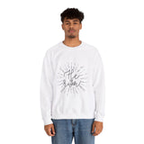 Faith Culture - He is Risen - Christian Unisex Heavy Blend™ Crewneck Sweatshirt