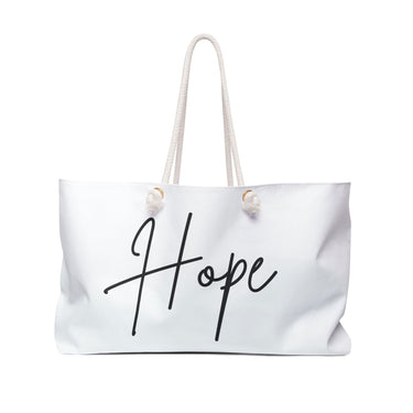 Faith Culture - Hope Christian Weekender Tote Bag 24" × 13"