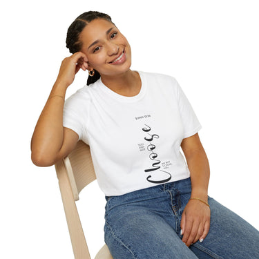 Faith Culture - I Choose You John 15:16 Christian Unisex Softstyle T-Shirt