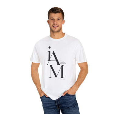 Faith Culture - I am the way, the truth and the life John Unisex Garment-Dyed T-shirt