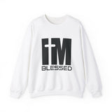 Faith Culture - I'm Blessed Christian Unisex Heavy Blendâ„¢ Crewneck Sweatshirt