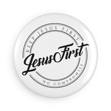 Faith Culture - Jesus Christ - Christian Button Magnet, Round (1 & 10 pcs) 10 pcs 2.25" Round