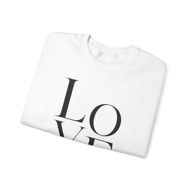 Faith Culture - Love One Another - John 13:34 - Christian Unisex Heavy Blend Crewneck Sweatshirt