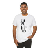 Faith Culture - Mighty God - Psalm 93:4 Christian Unisex Jersey Short Sleeve Tee