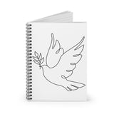 Faith Culture - Peace - Christian Spiral Notebook - Ruled Line