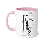 Faith Culture - Philippians 4:19 - Christian Accent Coffee Mug (11oz)