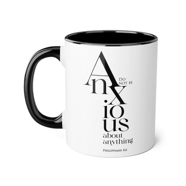 Faith Culture - Philippians 4:6 - Christian Accent Coffee Mug (11oz)