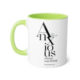Faith Culture - Philippians 4:6 - Christian Accent Coffee Mug (11oz)