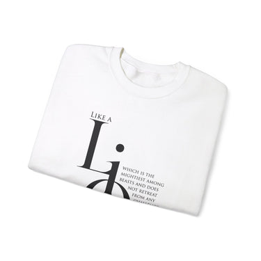 Faith Culture - Proverbs 30:30 - Christian Unisex Heavy Blend™ Crewneck Sweatshirt
