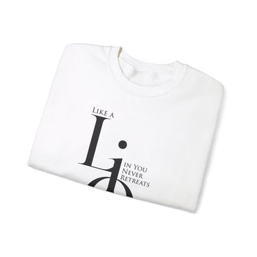 Faith Culture - Proverbs 30:30 - Christian Unisex Heavy Blend™ Crewneck Sweatshirt