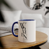 Faith Culture - Proverbs 31:29 - Christian Accent Coffee Mug (11oz) Blue 11oz
