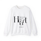 Faith Culture - Proverbs 3:5 - Christian Unisex Heavy Blend™ Crewneck Sweatshirt