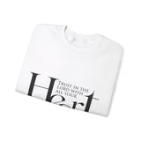 Faith Culture - Proverbs 3:5 - Christian Unisex Heavy Blend™ Crewneck Sweatshirt