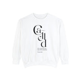 Faith Culture - Psalms 138:3 - Christian Unisex Garment-Dyed Sweatshirt