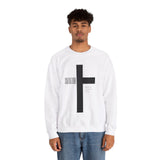 Faith Culture - Salvation - Christian Unisex Heavy Blendâ„¢ Crewneck Sweatshirt White