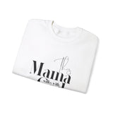 Faith Culture - This Mama Walks with God -Christian Unisex Heavy Blendâ„¢ Crewneck Sweatshirt