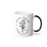 Faith Culture - Wild Flowers - Luke 12:27 Christian Ceramic Coffee Mug