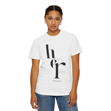 God Is Within Her Christian T-Shirt | Psalm 46:5 - Faith Culture