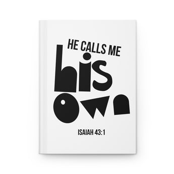 Faith Culture He Calls Me His Own Journal | Isaiah 43:1 Christian Hardcover Journal