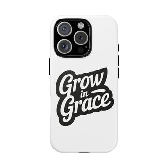 Faith Culture – Grow in Grace Christian Tough Phone Case iPhone 16 Pro Matte