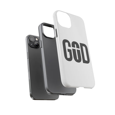 Faith Culture – GOD with Cross Christian Tough Phone Case