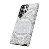 We Love Because He First Loved Us Christian Tough Phone Case