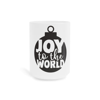 Faith Culture - Joy to the World Christmas Mug – Christian Holiday Coffee Cup, 11oz