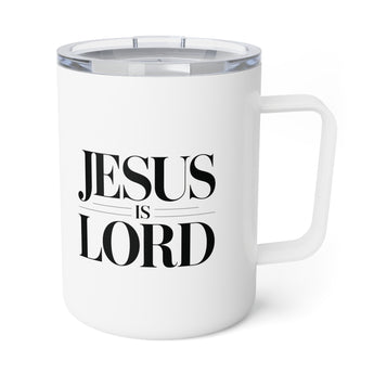 Faith Culture – Jesus Is Lord – Christian Coffee and Tea Mug, 10oz 10oz White