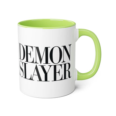 Faith Culture - Demon Slayer - Christian Accent Coffee Mug, 11oz