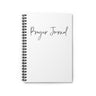 Faith Culture Prayer Journal Spiral | Minimalist Christian Prayer Writing Journal One Size