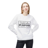Faith Culture – Created with a Purpose Christian Sweatshirt Ephesians 2:10