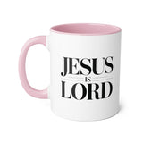 Faith Culture - Jesus Is Lord - Christian Accent Coffee Mug, 11oz