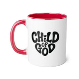 Faith Culture - Child of God - Christian Accent Coffee Mug, 11oz