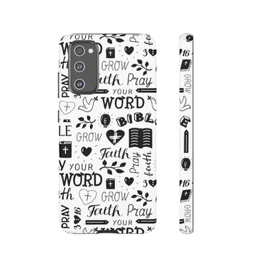 Prayer and Faith Christian Tough Phone Cases Samsung Galaxy S20 FE Matte