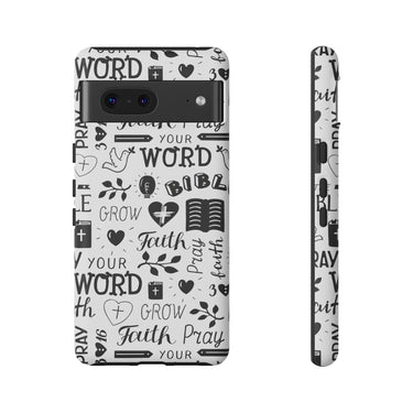 Prayer and Faith Christian Tough Phone Cases Google Pixel 7 Matte