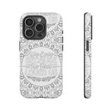 We Love Because He First Loved Us Christian Tough Phone Case iPhone 15 Pro Matte