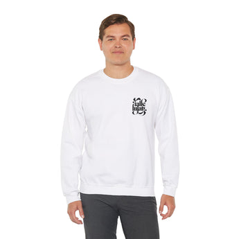 Faith Culture - Hallelujah - Christian Unisex Crewneck Sweatshirt White