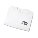 Faith Culture - Demon Slayer - Christian Unisex Crewneck Sweatshirt White