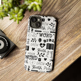 Prayer and Faith Christian Tough Phone Cases