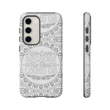We Love Because He First Loved Us Christian Tough Phone Case Samsung Galaxy S23 Matte