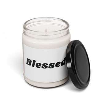 Faith Culture - Blessed Soy Candle Thanksgiving Gift Christian Home Décor 9oz Christmas Warmth 9oz