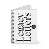 Faith Culture - Legacy Letters Vol. II Spiral Notebook | Christian Journal for Faith & Reflection