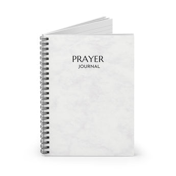 Faith Culture Prayer Journal Spiral | Minimalist Prayer Writing Journal