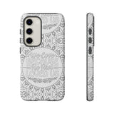 We Love Because He First Loved Us Christian Tough Phone Case Samsung Galaxy S23 Glossy