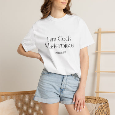 I Am God’s Masterpiece Christian T Shirt | Ephesians 2:10