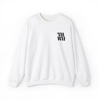 Yahweh Christian Sweatshirt White