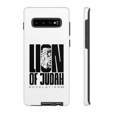 Lion of Judah Revelation 5:5 Christian Tough Phone Case Samsung Galaxy S10 Plus Matte