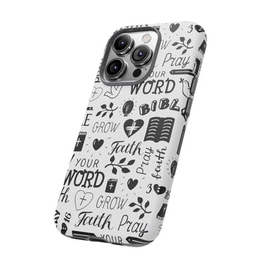 Prayer and Faith Christian Tough Phone Cases